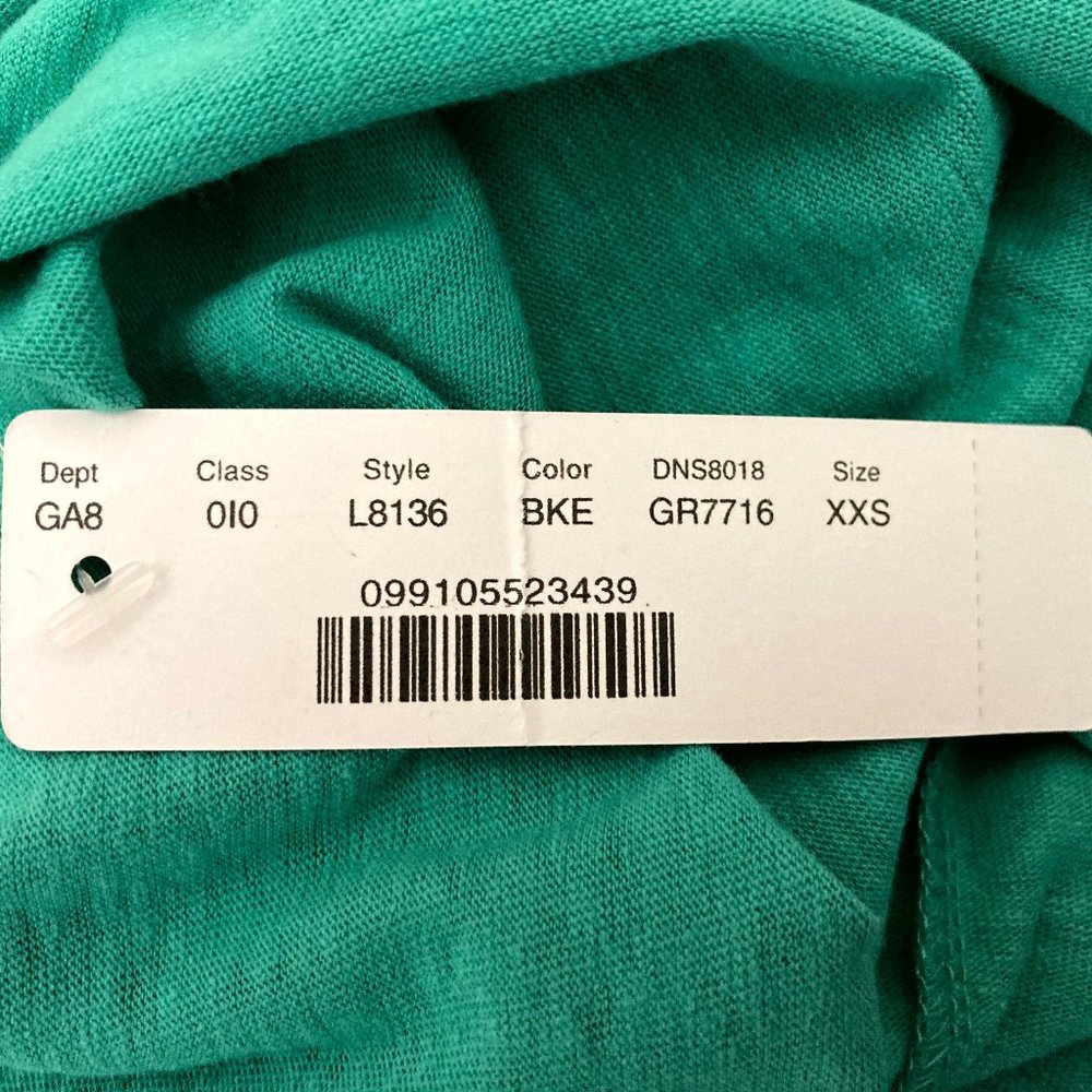 J. Crew Split Neck Slub T Shirt NWT - Picture 8 of 8